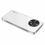 For OnePlus Ace 2 AG Frosted Electroplating Acrylic Phone Case(Silver White)