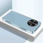 For OnePlus Ace 5 AG Frosted Electroplating Acrylic Phone Case(Sierra Blue)