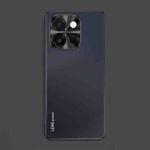 For OnePlus 13T AG Frosted Electroplating Acrylic Phone Case(Black)