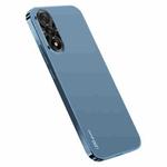 For  OnePlus Ace 5 Ultra AG Frosted Electroplating Acrylic Phone Case(Navy Blue)