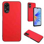 For OPPO A58/A58x/A1x/A1 Active/A2x R20 Leather Pattern Phone Single Case(Red)