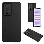 For Xiaomi Redmi K60/K60 Pro R20 Leather Pattern Phone Single Case(Black)