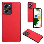 For Xiaomi Redmi Note 12 Pro Speed R20 Leather Pattern Phone Single Case(Red)