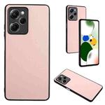 For Xiaomi Poco X5 Pro R20 Leather Pattern Phone Single Case(Pink)
