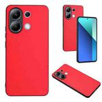 For Xiaomi Redmi Note 13 4G Global R20 Leather Pattern Phone Single Case(Red)