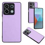 For Xiaomi Redmi Note 13 5G Global R20 Leather Pattern Phone Single Case(Purple)