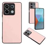 For Xiaomi Redmi Note 13 5G Global R20 Leather Pattern Phone Single Case(Pink)