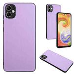 For Samsung Galaxy A05 4G Global R20 Leather Pattern Phone Single Case(Purple)