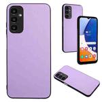 For Samsung Galaxy A25 5G Global R20 Leather Pattern Phone Single Case(Purple)