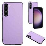 For Samsung Galaxy S23 5G R20 Leather Pattern Phone Single Case(Purple)