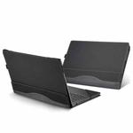 For HP ProBook 455 15.6 inch G10 Leather Laptop Shockproof Protective Case(Black)