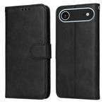 For iPhone 17 Air Classic Calf Texture Flip Leather Phone Case(Black)