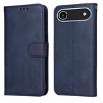 For iPhone 17 Air Classic Calf Texture Flip Leather Phone Case(Blue)