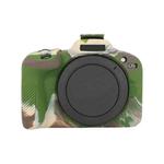 For Canon EOS R100 Glossy Soft Silicone Protective Case(Camouflage)