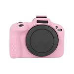 For Canon EOS R100 Glossy Soft Silicone Protective Case(Pink)