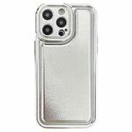 For iPhone 15 Pro Electroplating Frosted TPU Phone Case(Silver)