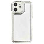 For iPhone 12 Electroplating Mirror TPU Phone Case(Silver)