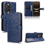 For Huawei nova 14 Pro Honeycomb Dot Texture Leather Phone Case(Blue)