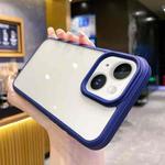For iPhone 14 Plus Full Protection Shockproof TPU + PC Phone Case(Blue)