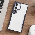 For Samsung Galaxy S23+ 5G Electroplating TPU Frame Hybrid PC Phone Case(Blue)