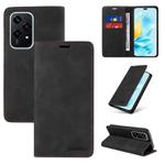 For Honor 200 Lite Global BETOPNICE Suction RFID Anti-theft Leather Phone Case(Black)