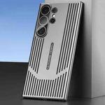 For Samsung Galaxy S24 Ultra 5G Ice Sense Heat Dissipation Electroplating Frosted Phone Case(Grey)