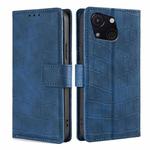 For Itel A50C 4G Skin Feel Crocodile Magnetic Clasp Leather Phone Case(Blue)