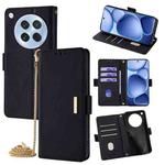 For OPPO Find X8s 5G Crossbody Chain Leather Phone Case(Black)