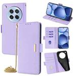 For OPPO Find X8s 5G Crossbody Chain Leather Phone Case(Purple)