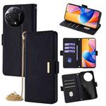 For TCL 60R 5G Crossbody Chain Leather Phone Case(Black)