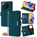 For TCL 60R 5G Crossbody Chain Leather Phone Case(Green)