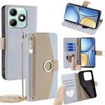 For itel A90 4G Crossbody Litchi Texture Leather Phone Case(Blue)