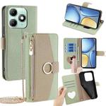 For itel A90 4G Crossbody Litchi Texture Leather Phone Case(Green)