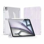 For iPad Air 13 2024 / Pro 12.9 DUX DUCIS Unid Series PU+TPU Smart Tablet Case(Purple)