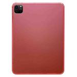 For iPad Air 13 2024 / Pro 12.9 2022  Skin-feeling Crystal Clear Acrylic Tablet Case(Pink)