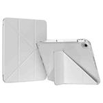 For iPad Air 11 2024 / Air 5 / 4 GEBEI Deformation Leather Tablet Case(Grey)