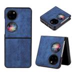 For Huawei Pocket 2 AZNS 3D Embossed Skin Feel Phone Case(Sapphire Blue)