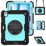 For iPad Air 11 2024 Silicone + PC Tablet Protective Case(Light Blue+Black)