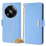 For Itel RS4 4G Crossbody Chain Leather Phone Case(Blue)