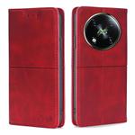 For Itel RS4 4G Cow Texture Magnetic Leather Phone Case(Red)