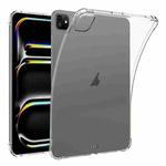 For iPad Pro 13 2024 Highly Transparent TPU Full Thicken Corners Shockproof Protective Case(Transparent)