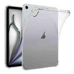 For iPad Air 13 2024 Highly Transparent TPU Full Thicken Corners Shockproof Protective Case(Transparent)