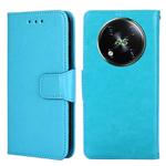 For Itel RS4 4G Crystal Texture Leather Phone Case(Sky Blue)