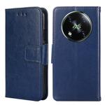 For Itel RS4 4G Crystal Texture Leather Phone Case(Royal Blue)