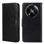 For Itel RS4 4G Crystal Texture Leather Phone Case(Black)