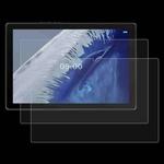 For VORTEX CMG101 10.1 2pcs 9H 0.3mm Explosion-proof Tempered Glass Film