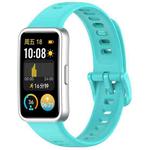 For Huawei Band 9 / 9 NFC / 8 / 8 NFC Nail Button Glossy Silicone Watch Band(Teal)