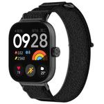 For Xiaomi Band 8 Pro / Redmi Watch 4 Loop Nylon Watch Band(Black Grey)