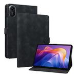 For Redmi Pad 2 / Redmi Pad SE 11 2025 Lily Embossed Leather Tablet Case(Black)
