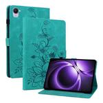 For Xiaomi Redmi K Pad 8.8 inch Lily Embossed Leather Tablet Case(Green)